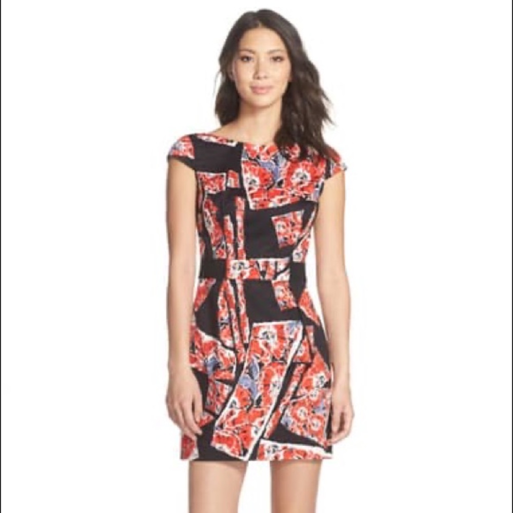 French Connection Riot Rose Dress - Picture 2 of 5